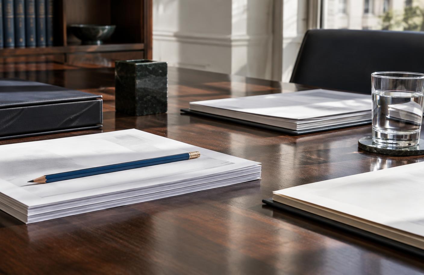 Structured papers prepared for counsel